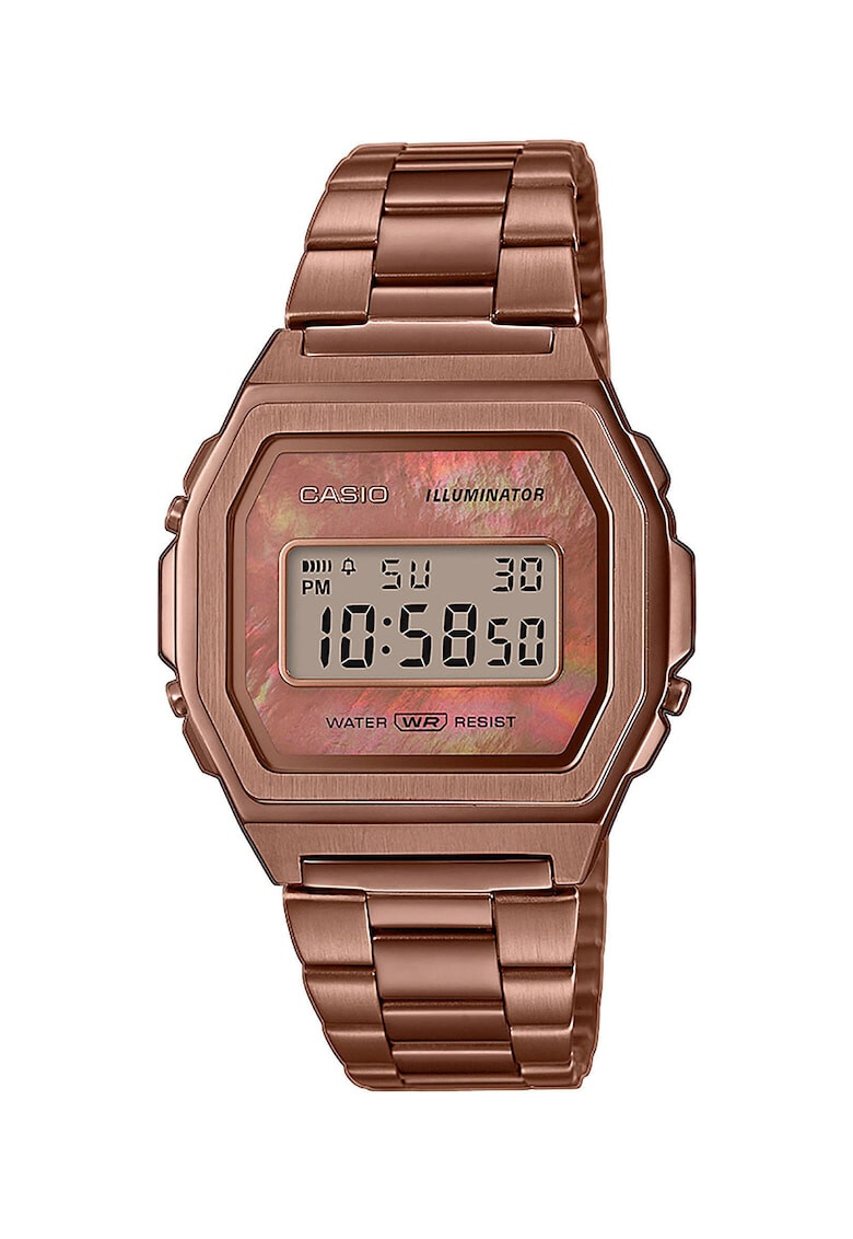 Casio Ceas digital cu cadran Mother of Pearl - Pled.ro