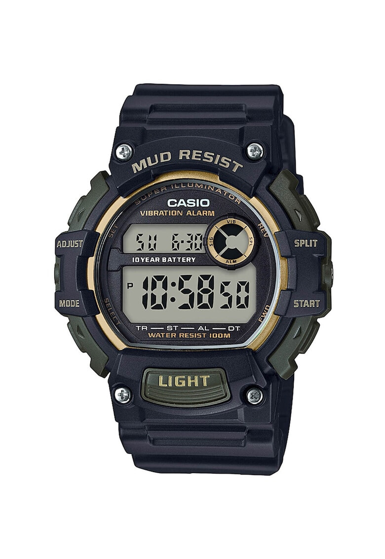 Casio Ceas digital cu functii multiple si bratara de silicon - Pled.ro