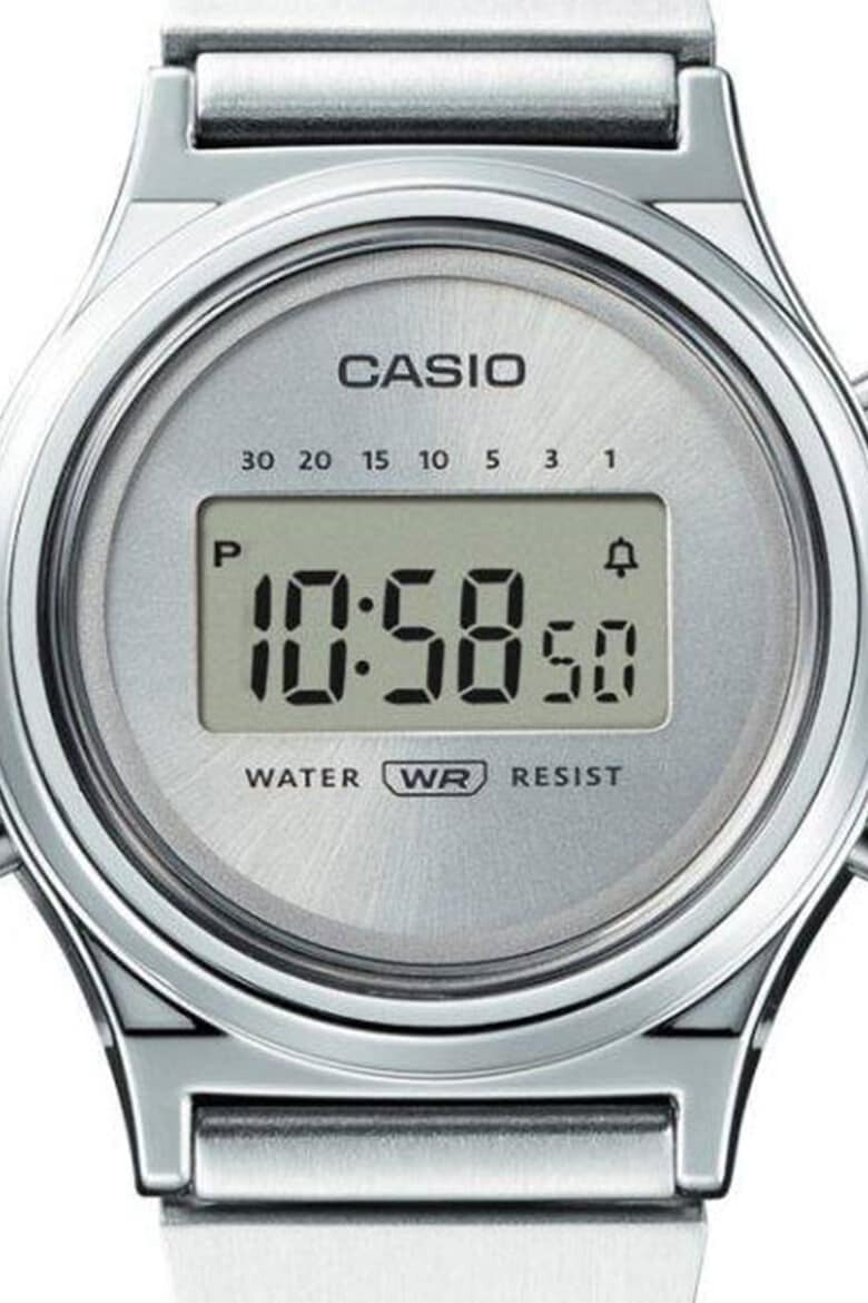 Casio Ceas diital cu bratara din otel inoxidabil - Pled.ro