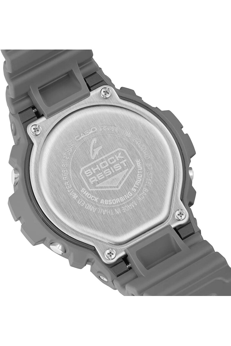 Casio Ceas G-SHOCK 6900 Series Quartz Digital Rezistent la apa 20 ATM Gri Curea Cauciuc - Pled.ro