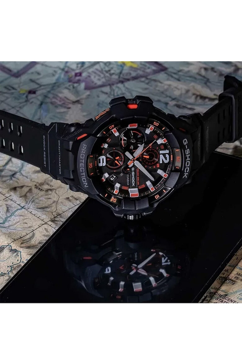 Casio Ceas G-SHOCK Gravitymaster Tough Solar Bluetooth Rezistent la apa 20 ATM Negru - Pled.ro