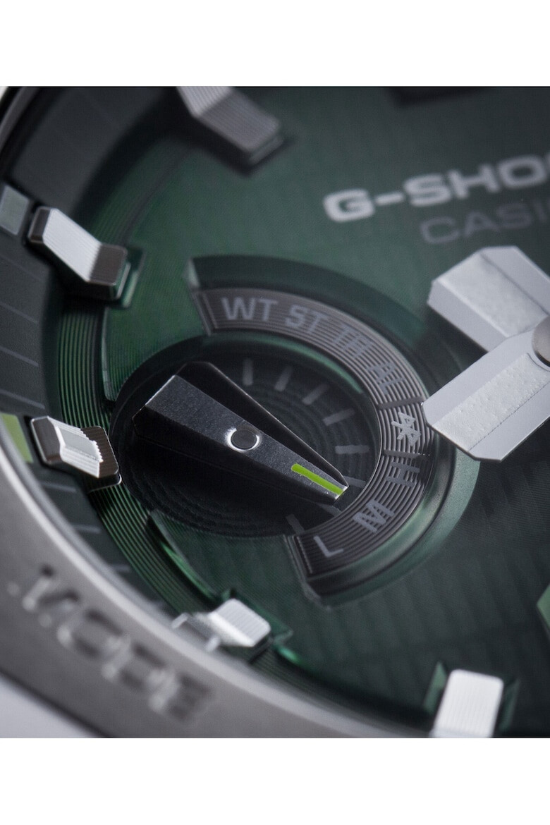 Casio Ceas G-SHOCK Octagon Solar Bluetooth Verde Rezistent la Apa 20 ATM - Pled.ro