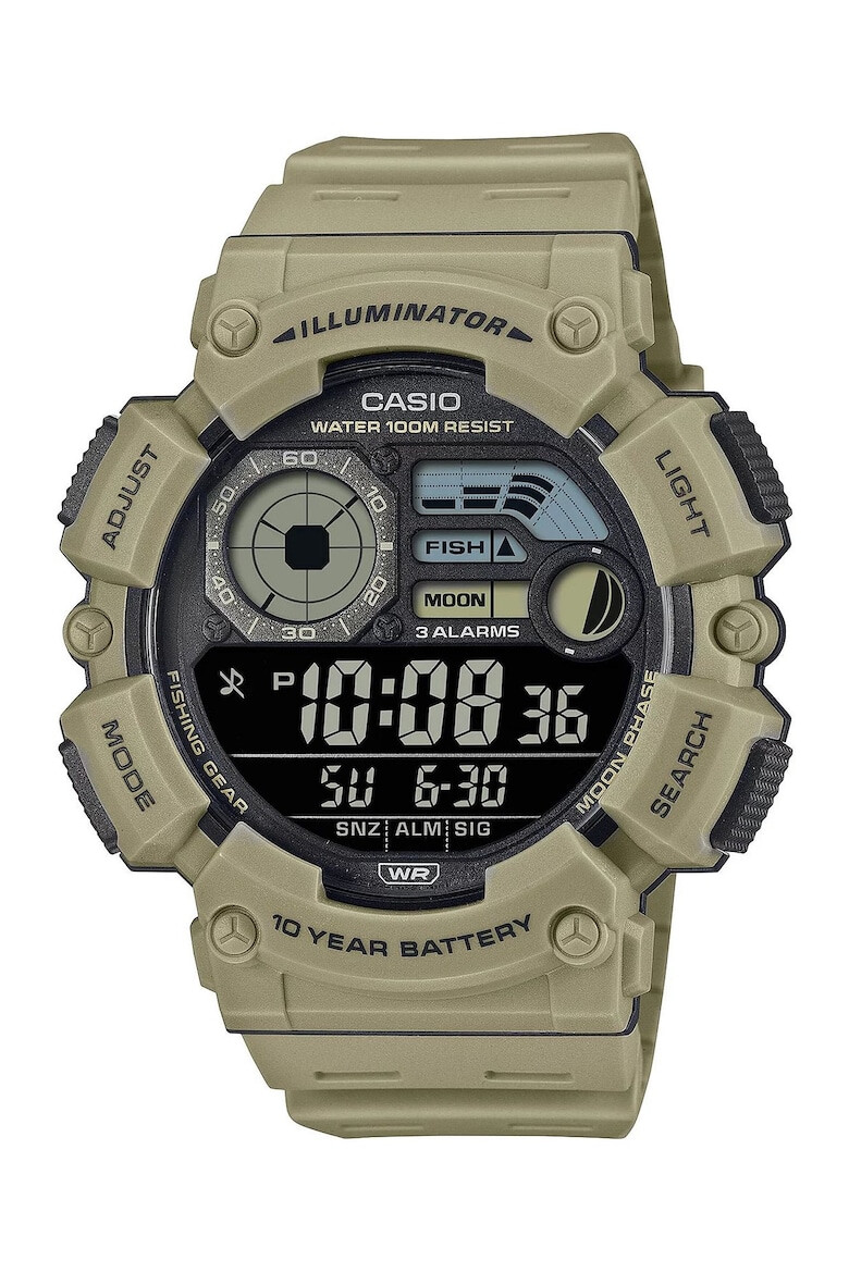 Casio Ceas Timeless Collection LED bej - Pled.ro