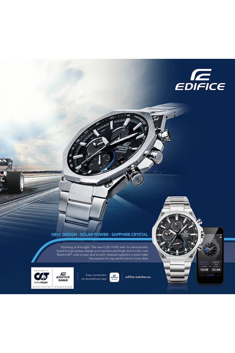 CASIO EDIFICE Ceas Barbati Bluetooth Smartphone Link EQB-1200D-1A 1611975115 - Pled.ro