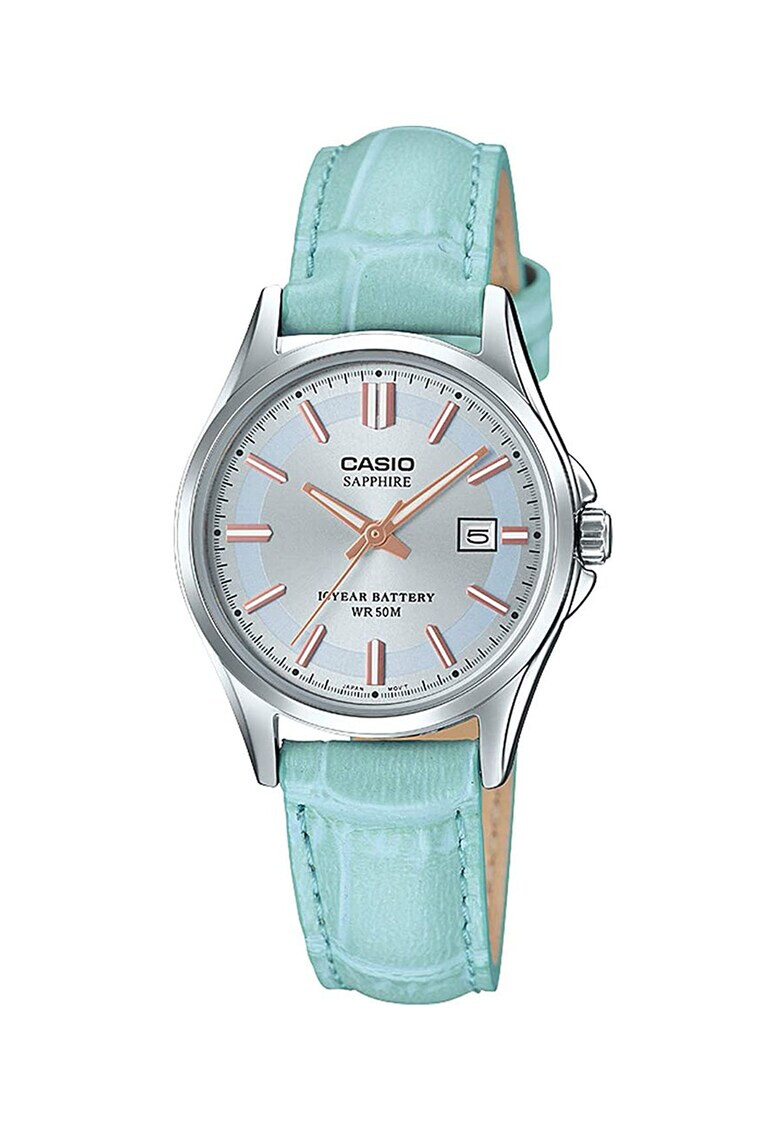 Casio ORIENT Ceas quartz cu o curea de piele - Pled.ro