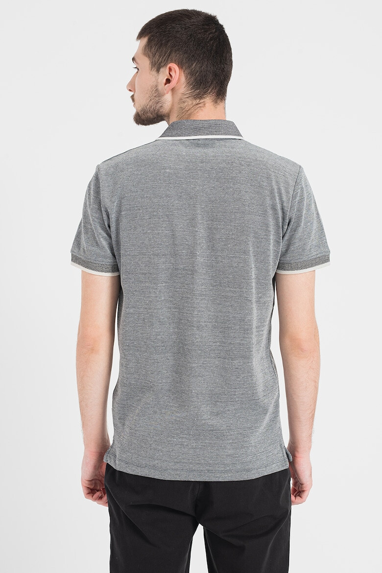 Casual Friday Tricou polo de bumbac pique Tristan - Pled.ro