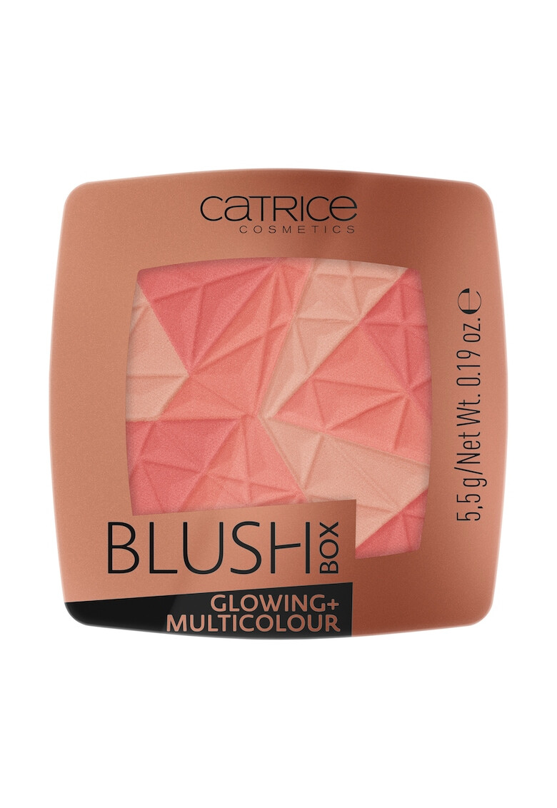 Catrice Fard de obraz Blush Box Glowing + Multicolour 010 Dolce Vita multi 5.5 gr - Pled.ro