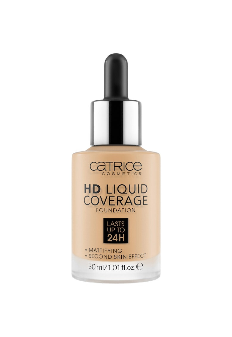 Catrice Fond de ten HD Liquid Coverage Fondation 036 Hazelnut Beige 30 ml - Pled.ro