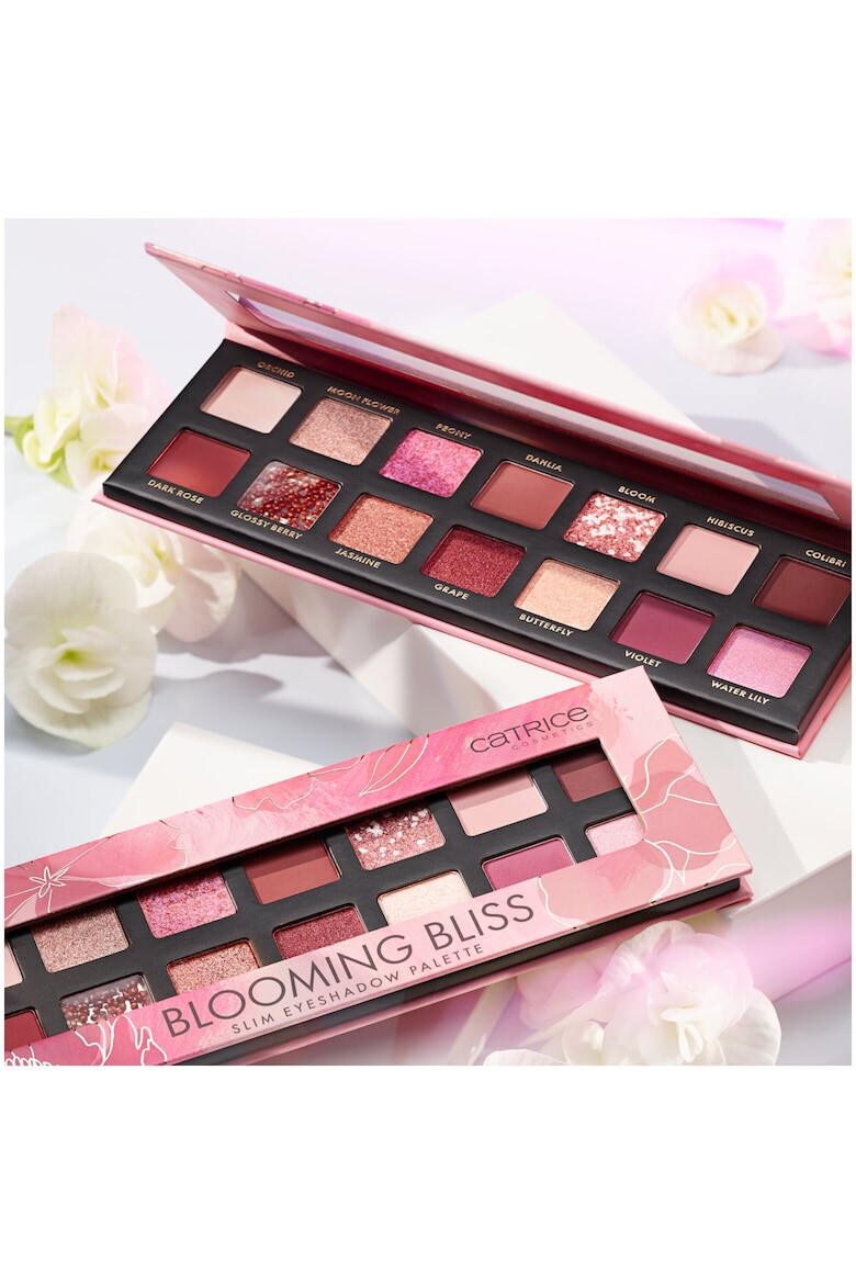 Catrice Paleta de farduri pentru ochi Blooming Bliss Slim Eyeshadow Palette 020 10.6 g - Pled.ro