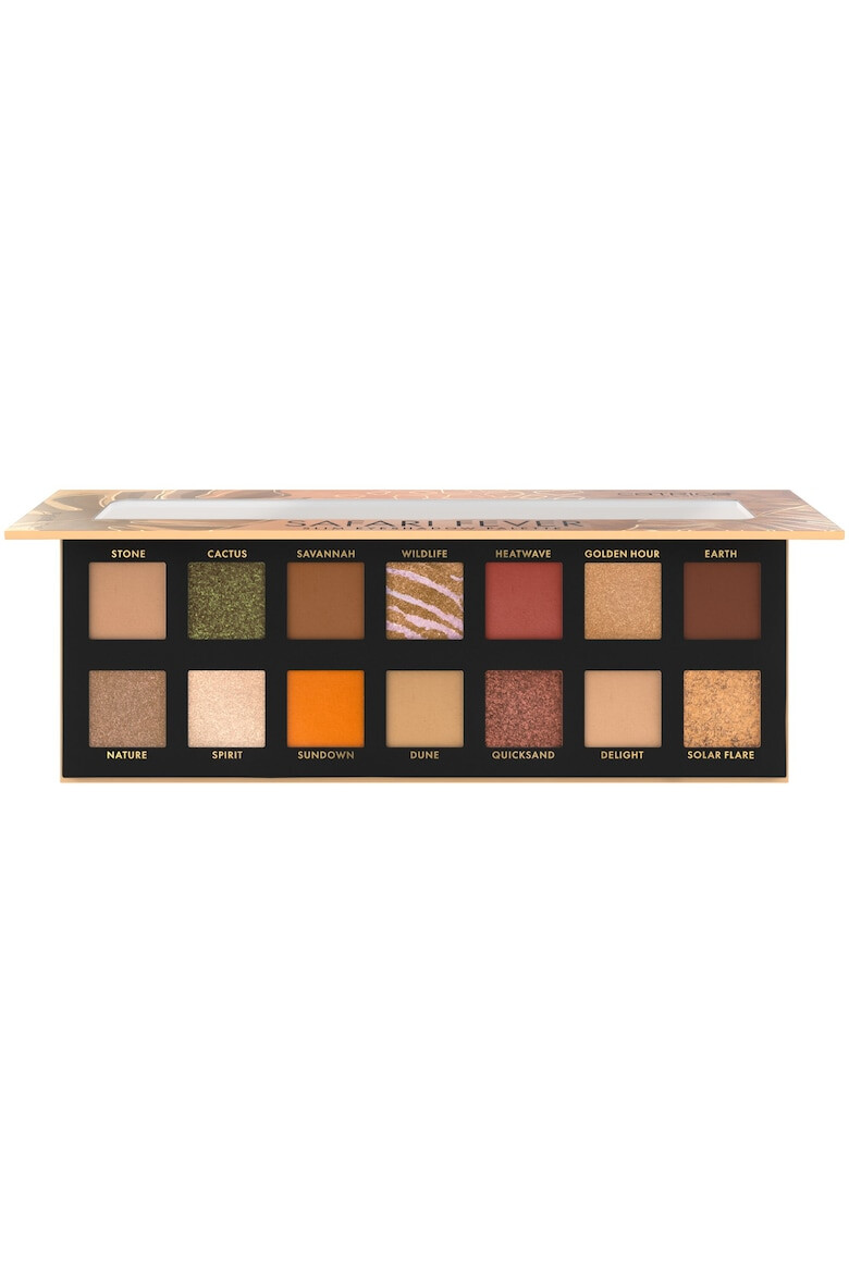 Catrice Paleta de farduri pentru ochi Safari Fever Slim Eyeshadow Palette 010 10.6 g - Pled.ro