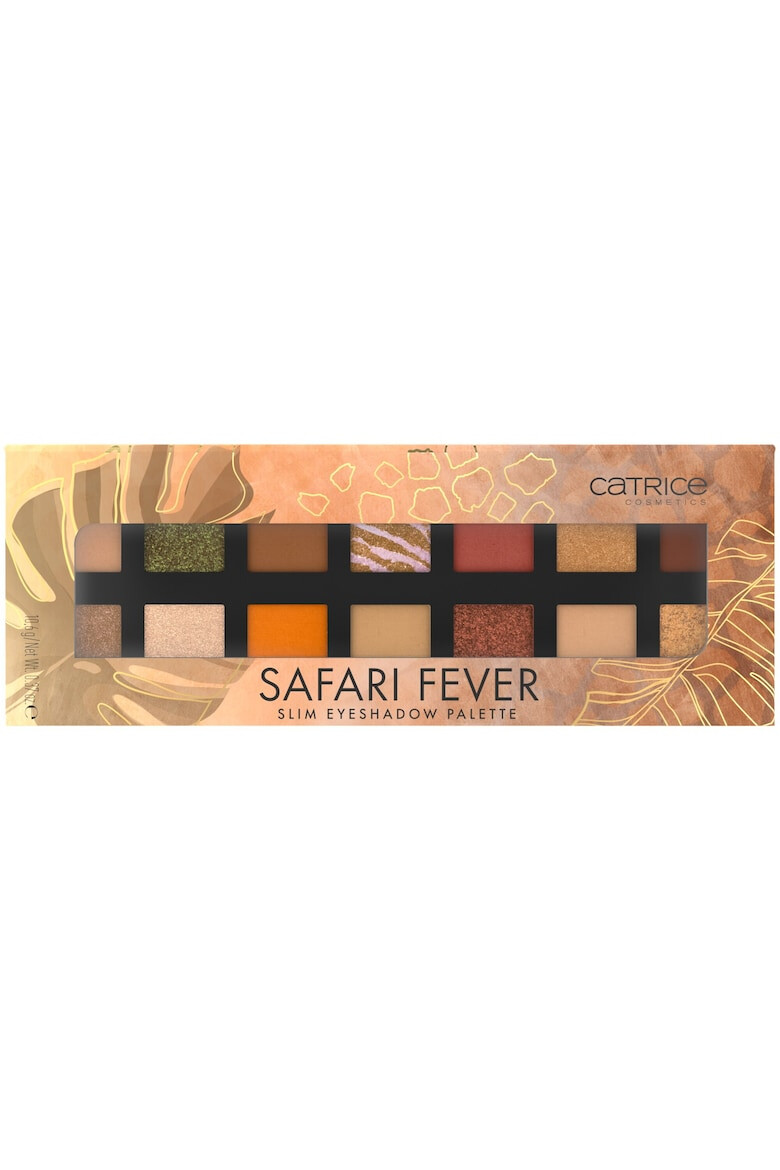 Catrice Paleta de farduri pentru ochi Safari Fever Slim Eyeshadow Palette 010 10.6 g - Pled.ro