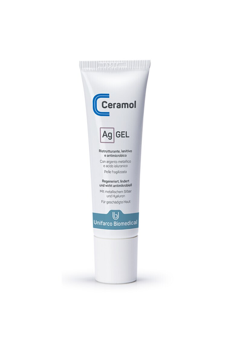 Ceramol Gel reparator Ag pentru piele fragila 30 ml - Pled.ro