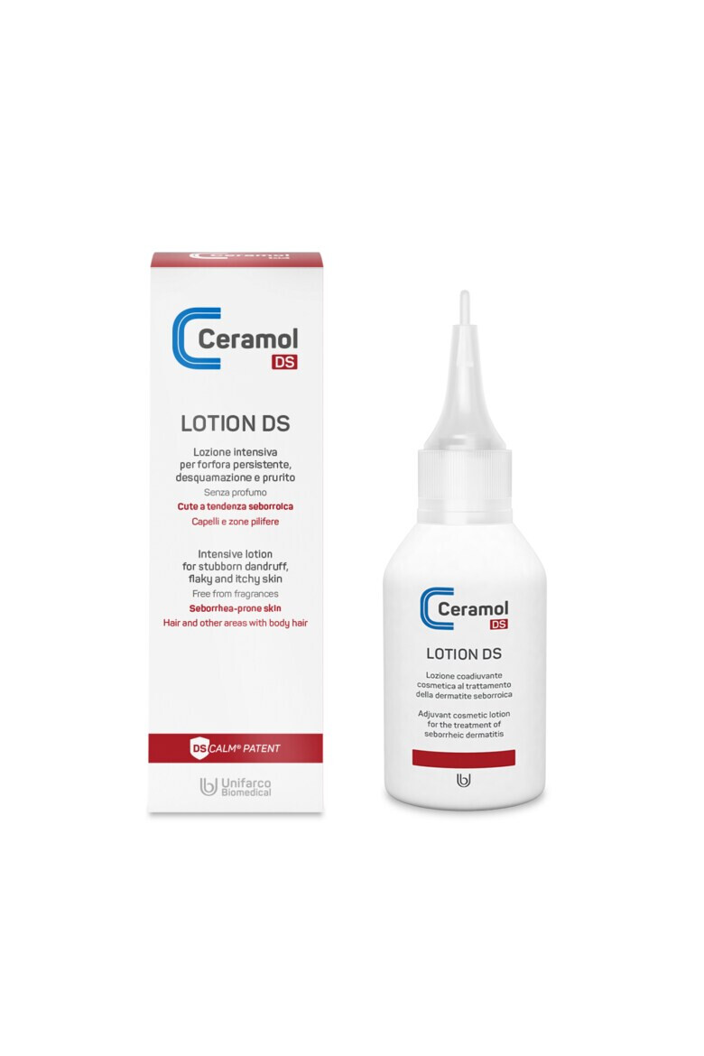 Ceramol Lotiune tratament DS dermatita seboreica 50 ml - Pled.ro