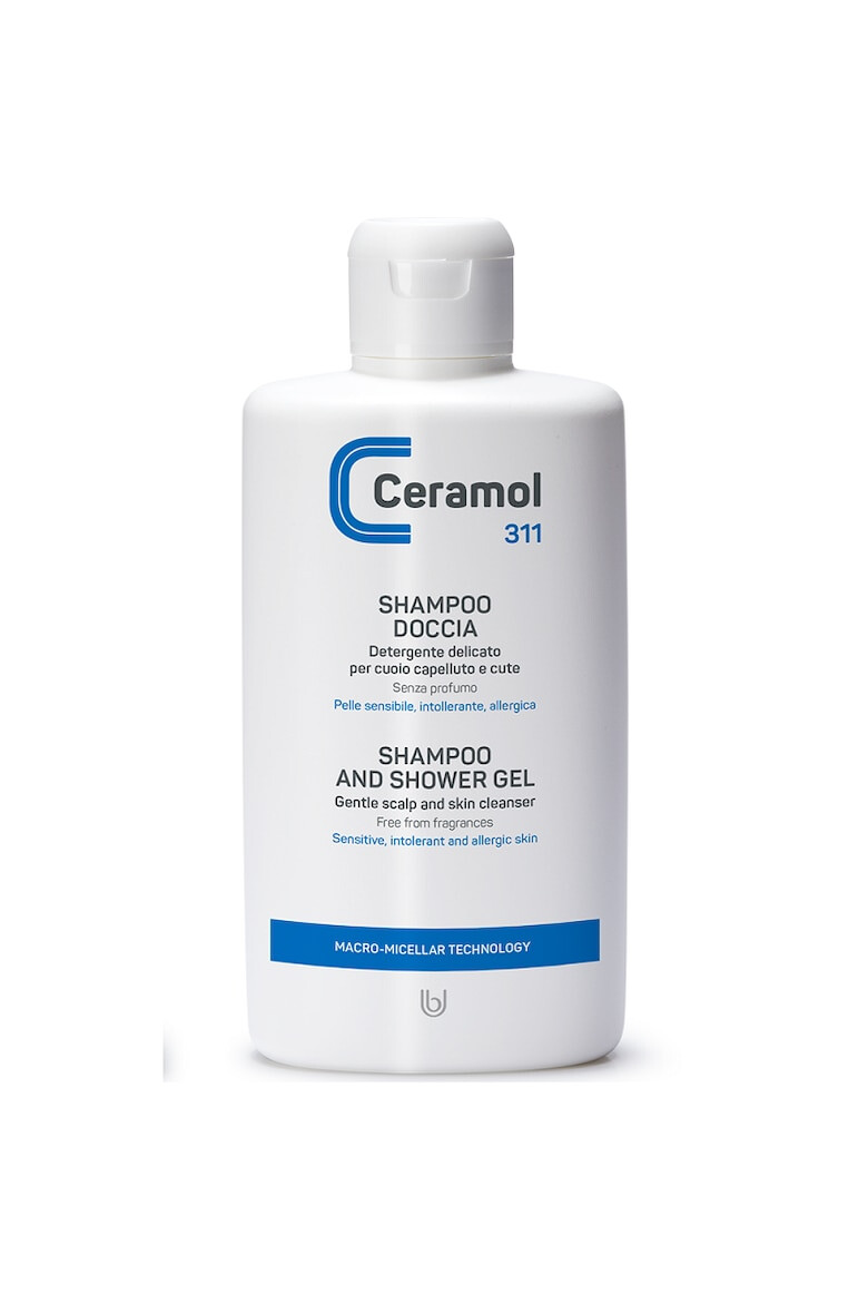 Ceramol Sampon si gel de dus pentru piele si scalp sensibil 200 ml - Pled.ro