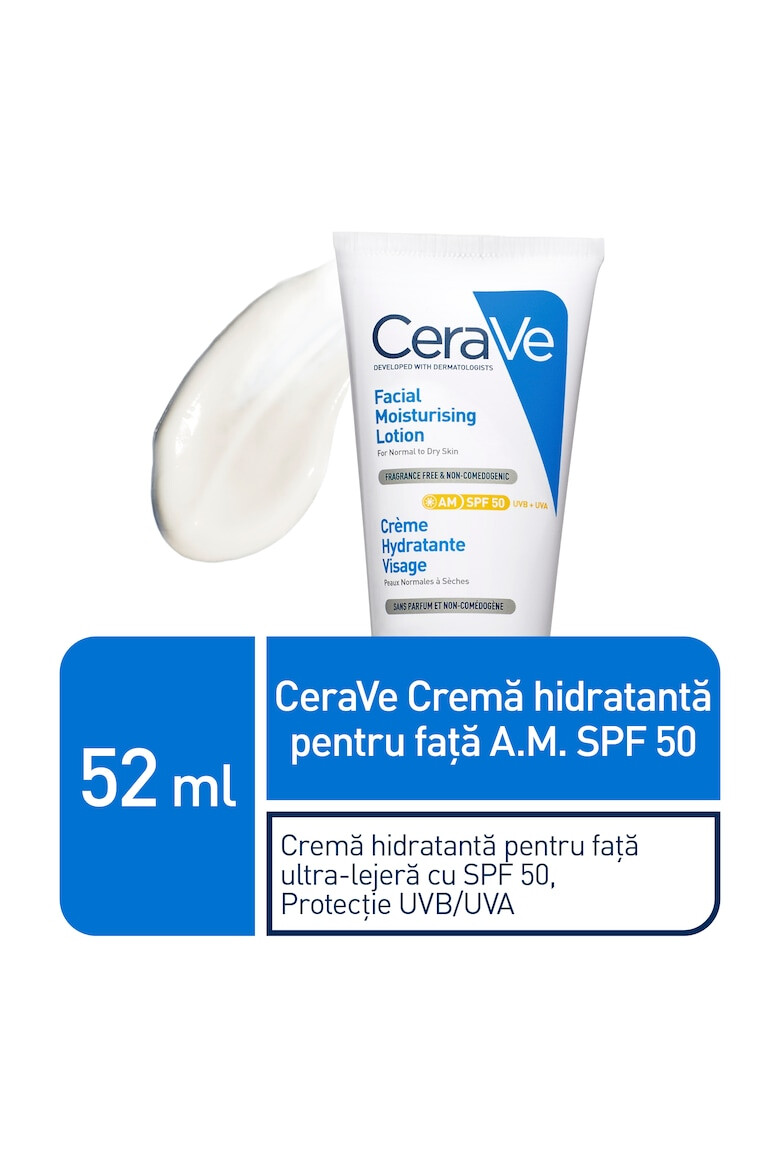 CeraVe Crema hidratanta de fata ten normal-uscat 52 ml - Pled.ro