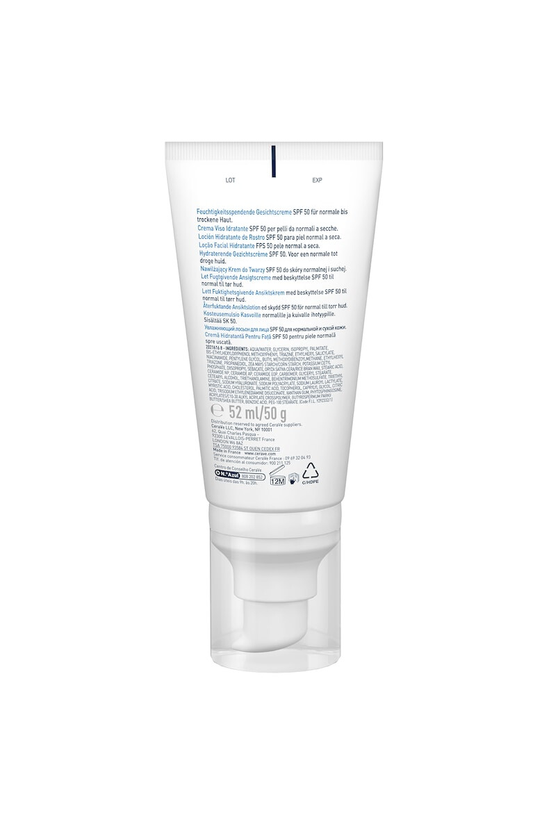 CeraVe Crema hidratanta de fata ten normal-uscat 52 ml - Pled.ro