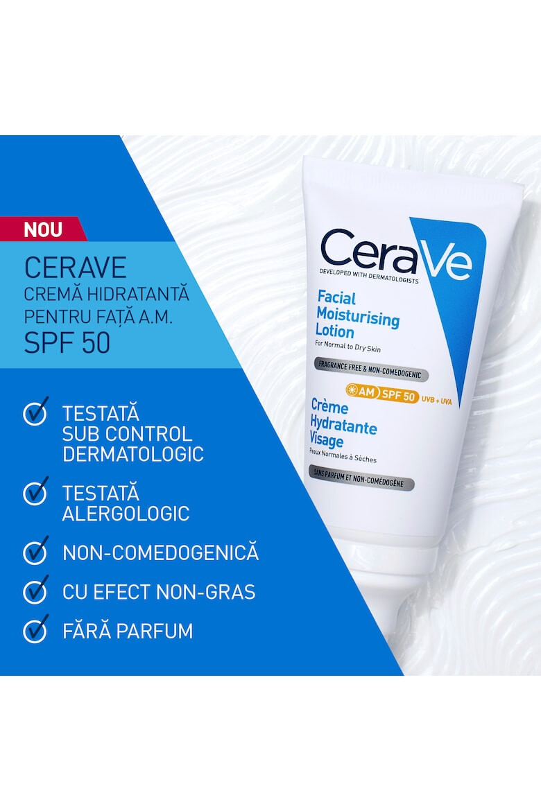 CeraVe Crema hidratanta de fata ten normal-uscat 52 ml - Pled.ro