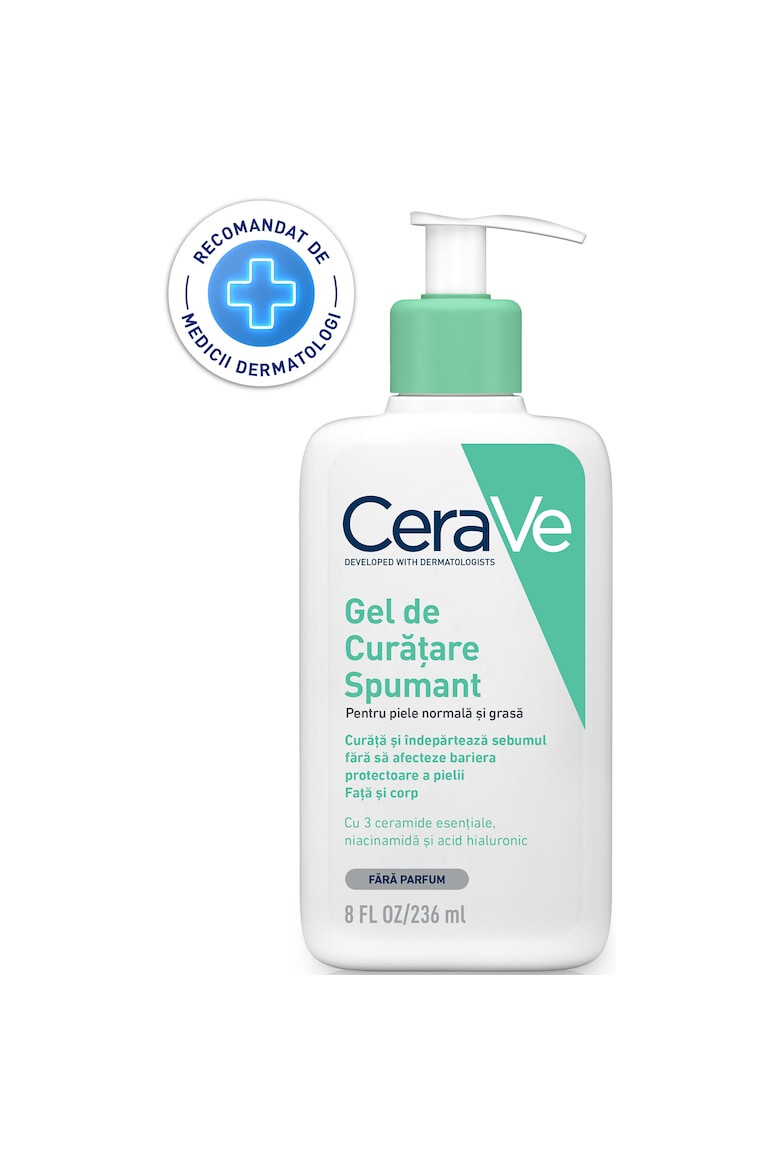 CeraVe Gel de curatare spumant pentru piele normal-mixta - Pled.ro