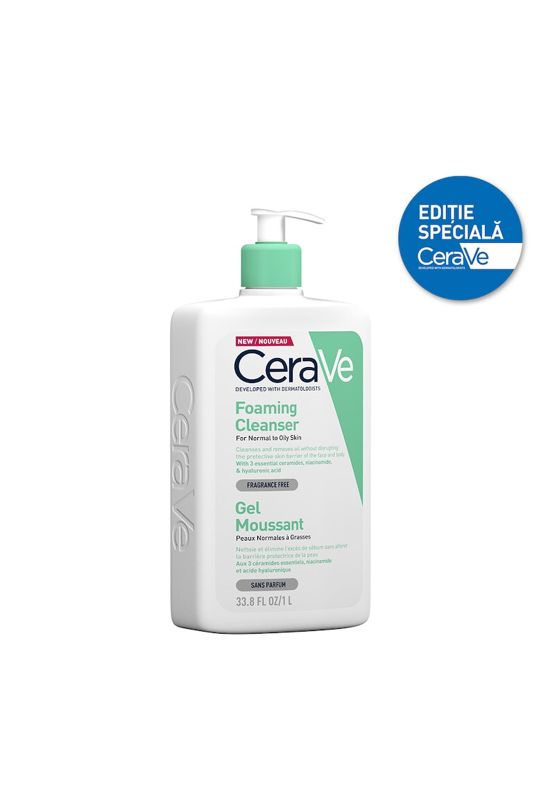 CeraVe Gel de curatare spumant pentru piele normal-mixta - Pled.ro