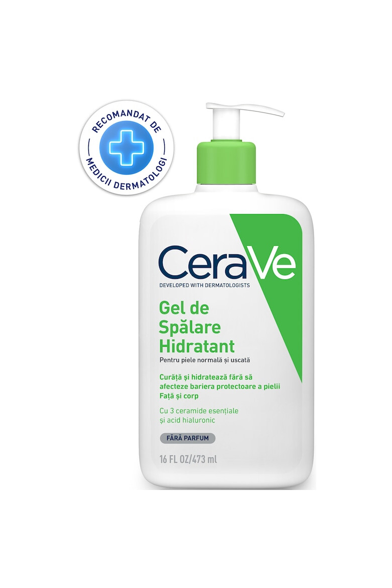 CeraVe Gel de spalare hidratant pentru piele normal-uscata - Pled.ro