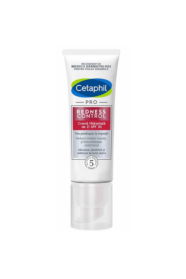 Cetaphil Crema Hidratanta de Zi nuantatoare SPF 30 PRO Redness Control ascunde roseata si uniformizeaza vizibil nuanta pielii 50 ml - Pled.ro