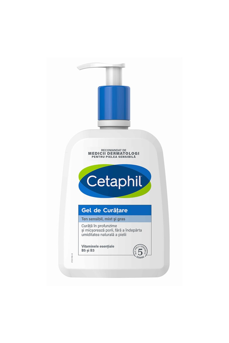 Cetaphil Gel de Curatare pentru ten sensibil mixt pana la gras cu niacinamida 236 ml - Pled.ro