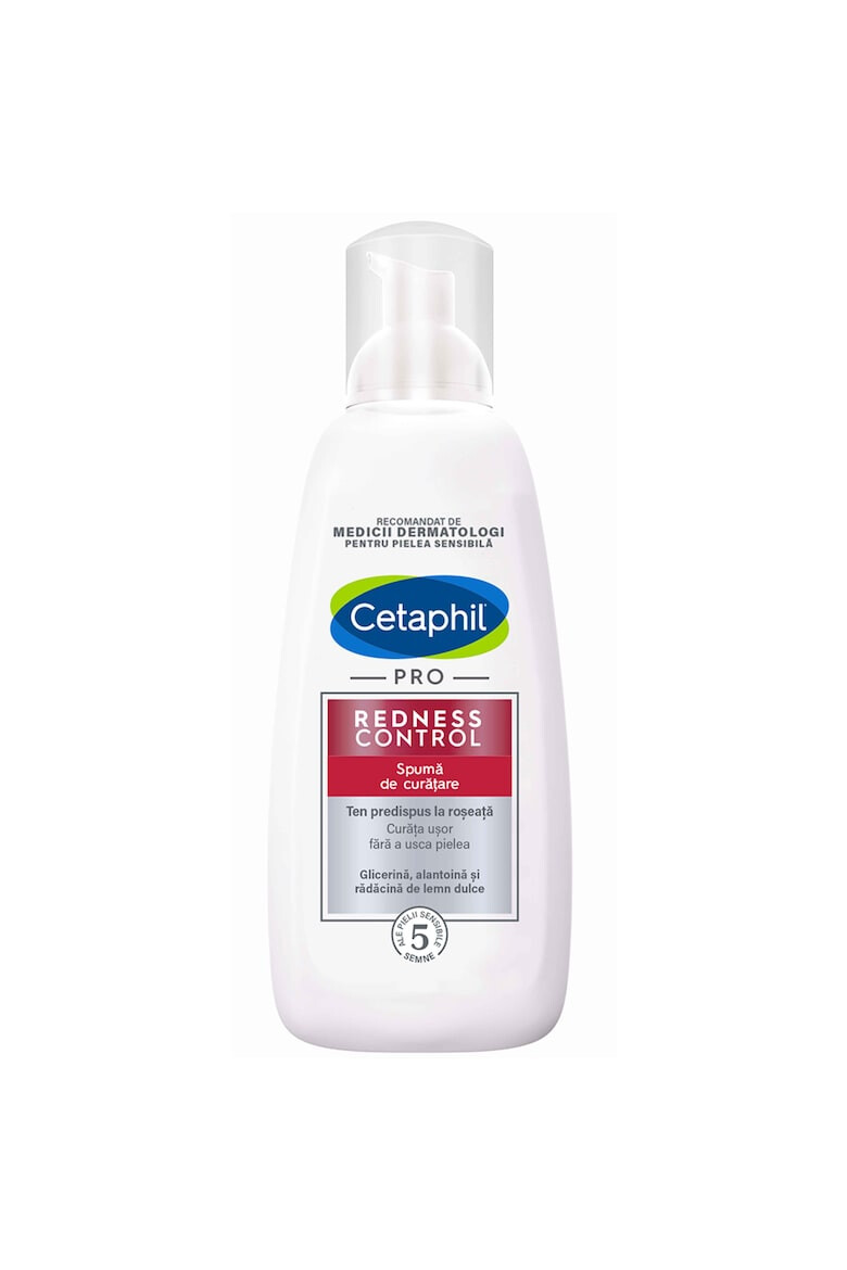 Cetaphil Spuma de Curatare pentru fata PRO Redness Control pentru piele sensibila si predispusa la roseata 236 ml - Pled.ro