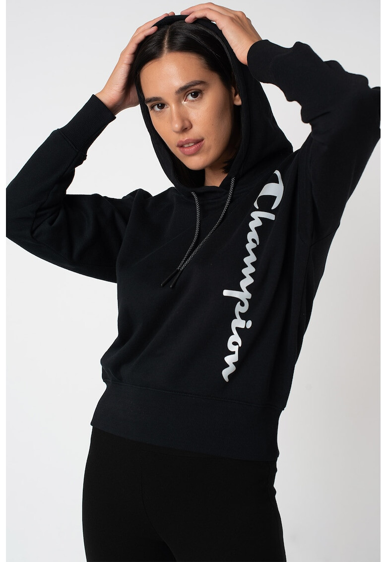 Champion Hanorac crop cu imprimeu logo - Pled.ro