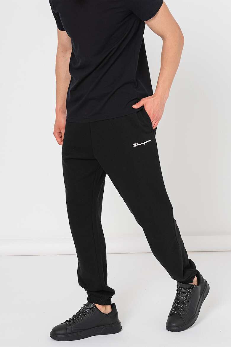 Champion Pantaloni de trening cu model uni si detaliu logo - Pled.ro