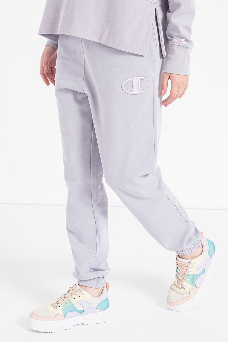 Champion Pantaloni sport din bumbac organic cu broderie logo - Pled.ro