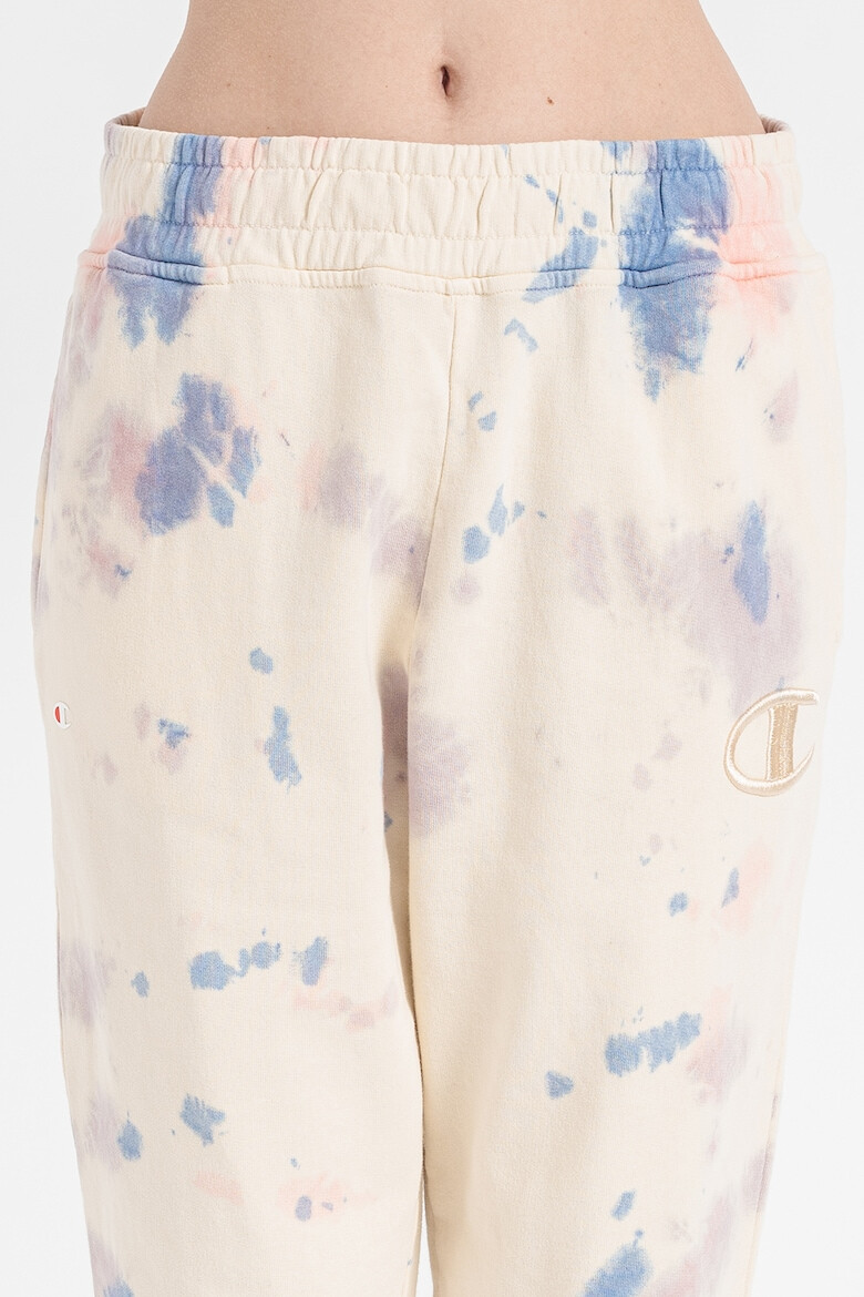 Champion Pantaloni sport din bumbac organic cu model tie-dye - Pled.ro