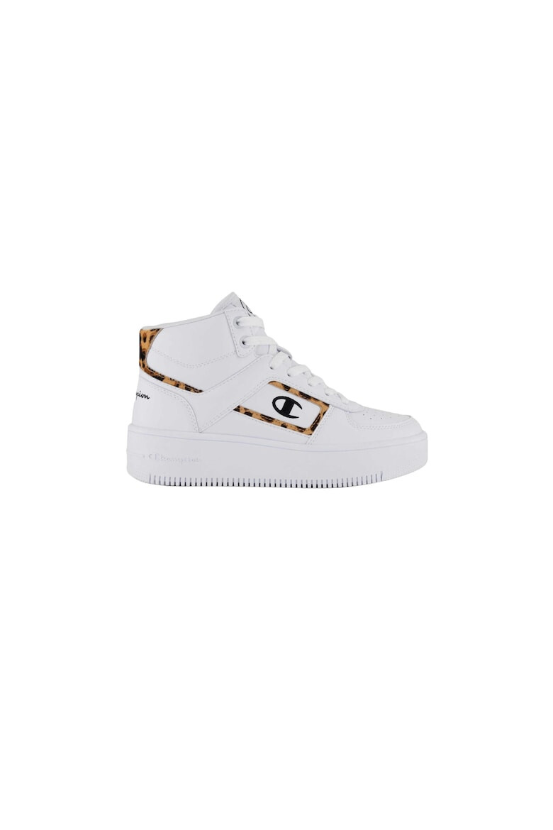 Champion Pantofi sport dama FOUL PLAY PLATFORM MID ANIMAL Alb - Pled.ro