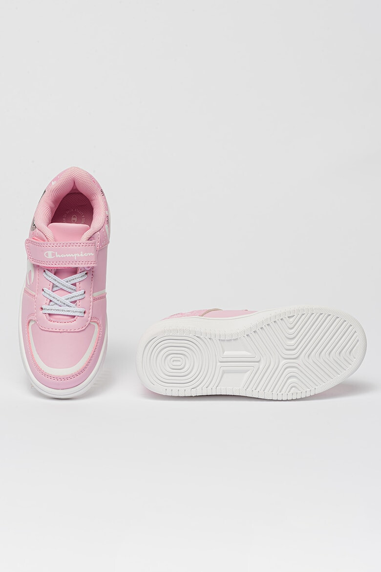 Champion Pantofi sport din piele ecologica cu inchidere velcro si imprimeu Sophia - Pled.ro