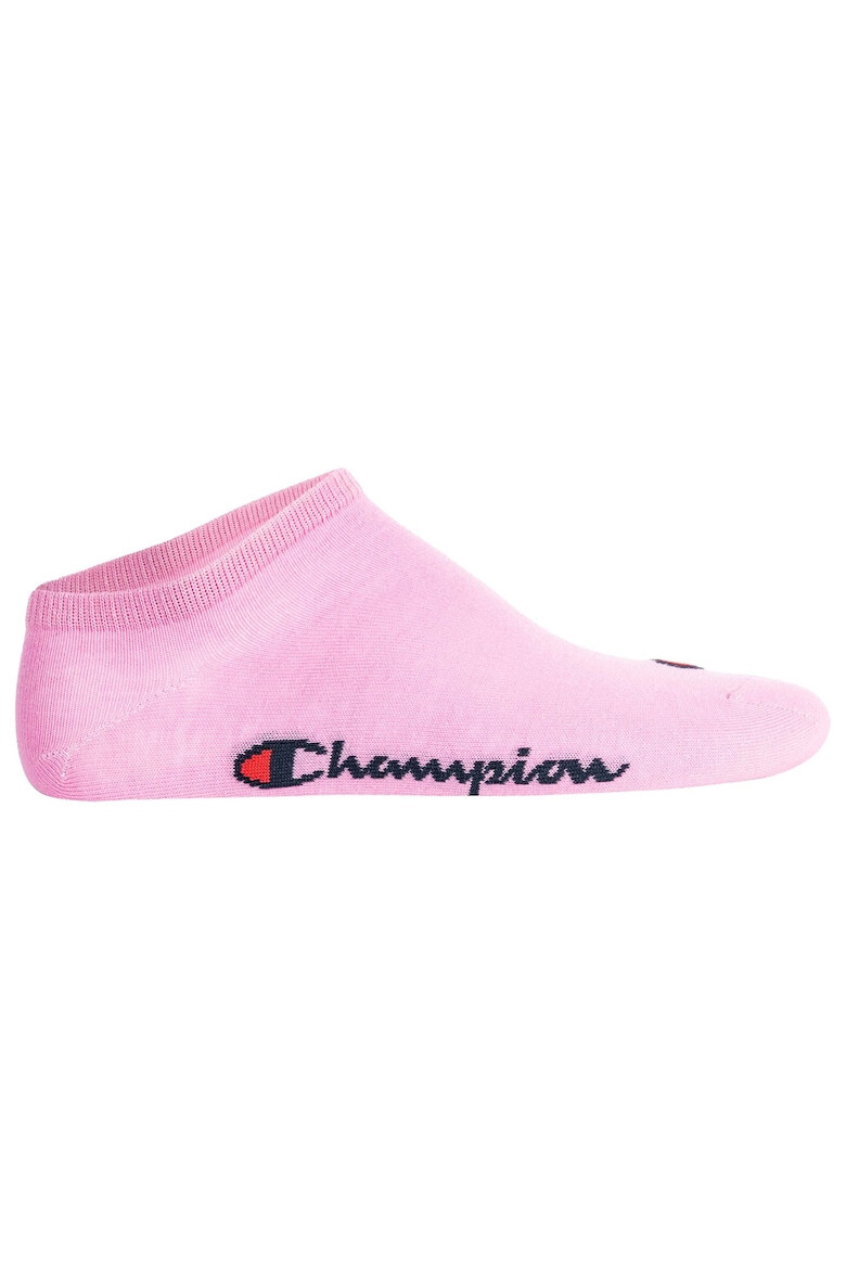 Champion Set de sosete unisex pana la glezna cu logo - 3 perechi - Pled.ro