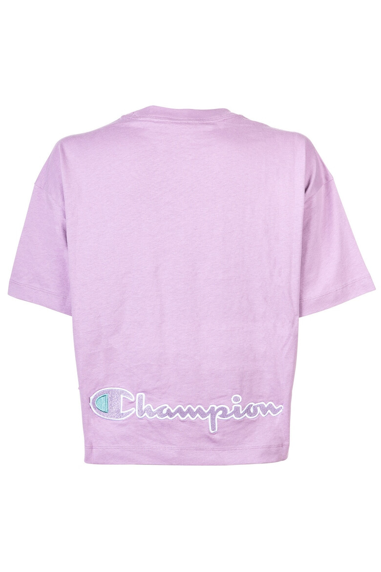 Champion Tricou crop cu logo - Pled.ro