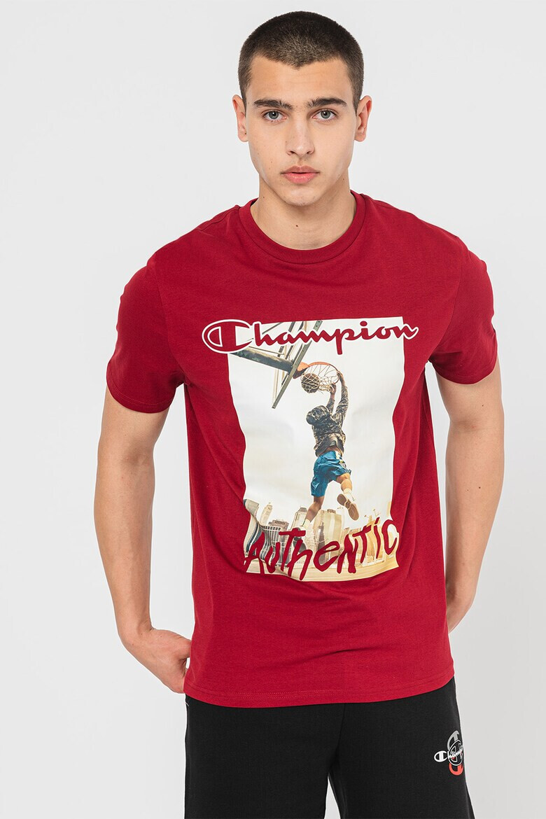 Champion Tricou cu imprimeu foto si logo - Pled.ro