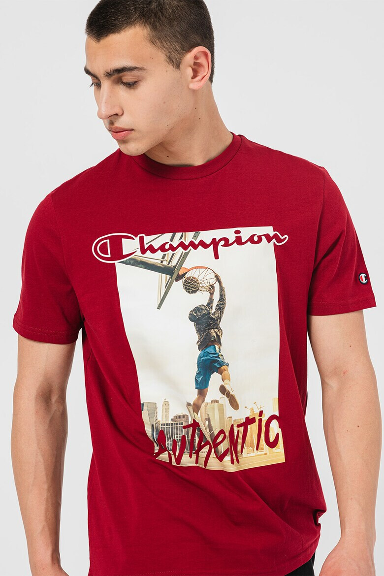 Champion Tricou cu imprimeu foto si logo - Pled.ro