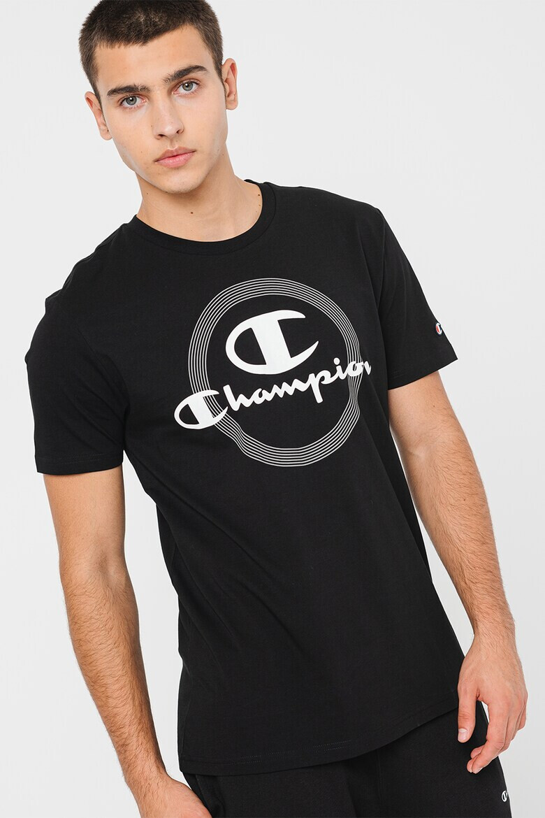 Champion Tricou de bumbac cu imprimeu logo - Pled.ro