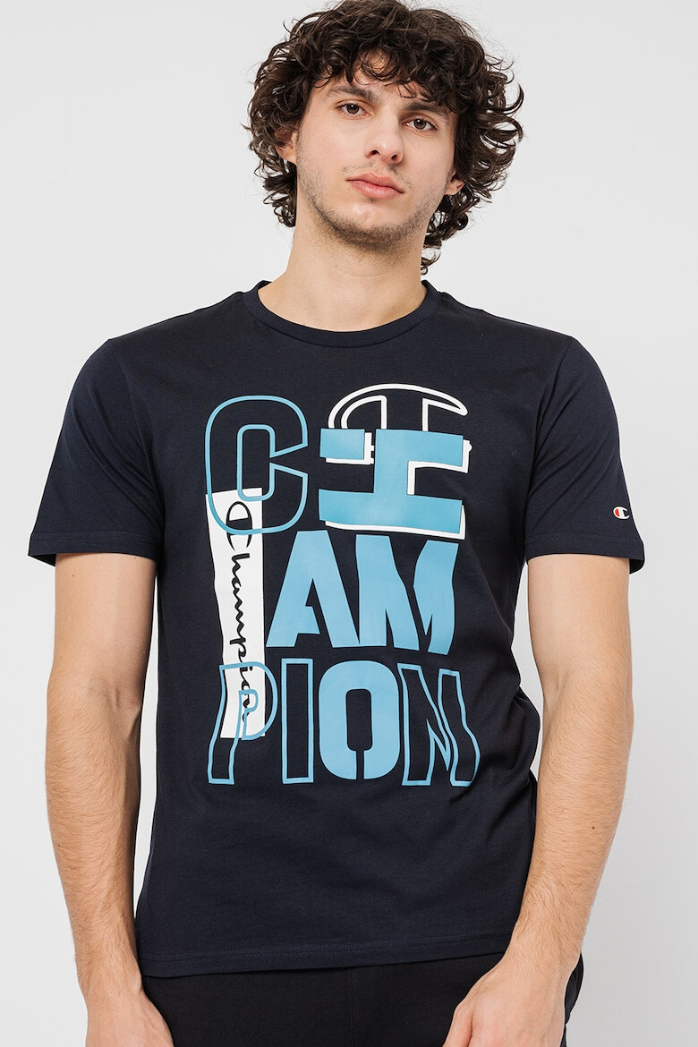 Champion Tricou de bumbac cu imprimeu logo C-Book - Pled.ro