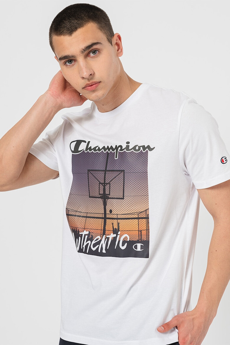 Champion Tricou din bumbac cu imprimeu - Pled.ro