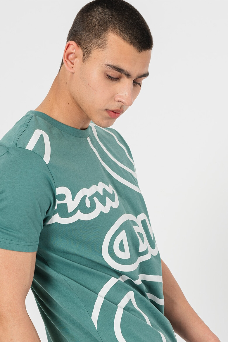 Champion Tricou din bumbac cu imprimeu logo Easy - Pled.ro