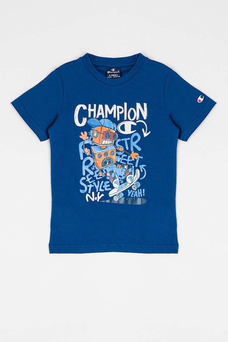 Champion Tricou din bumbac cu imprimeu Robot - Pled.ro