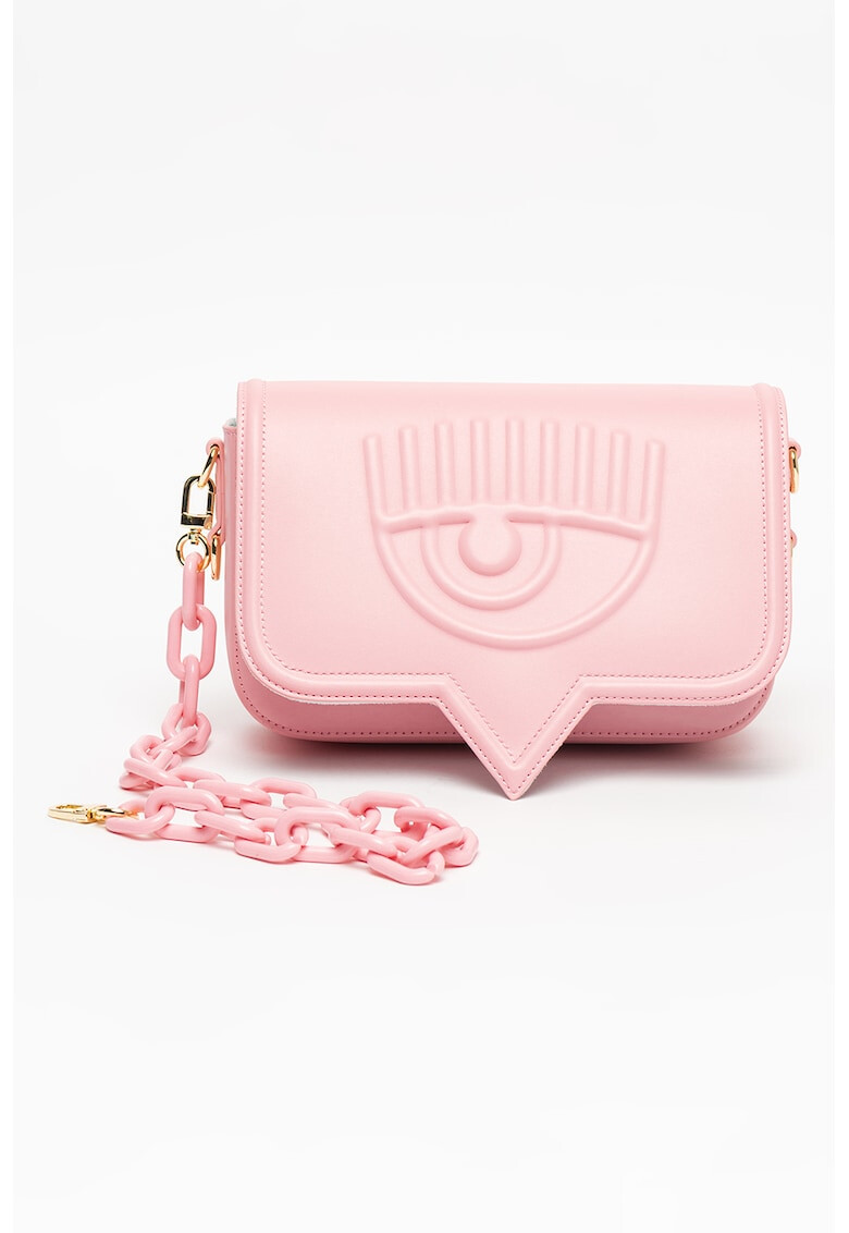 CHIARA FERRAGNI Geanta crossbody de piele ecologica cu clapa - Pled.ro