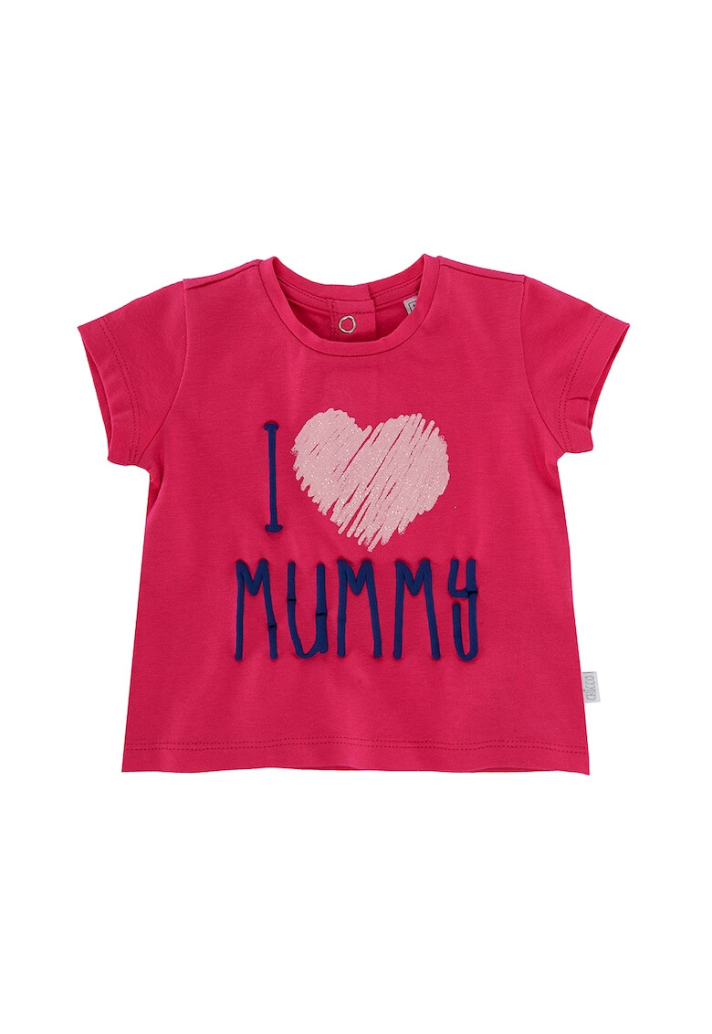 Chicco Tricou cu imprimeu text - Pled.ro