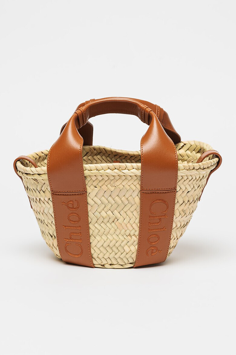 Chloé Geanta tote cu broderie logo - Pled.ro