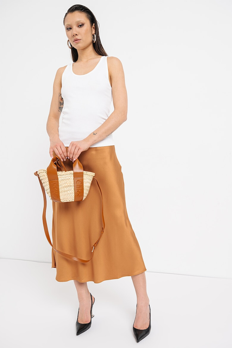 Chloé Geanta tote cu broderie logo - Pled.ro