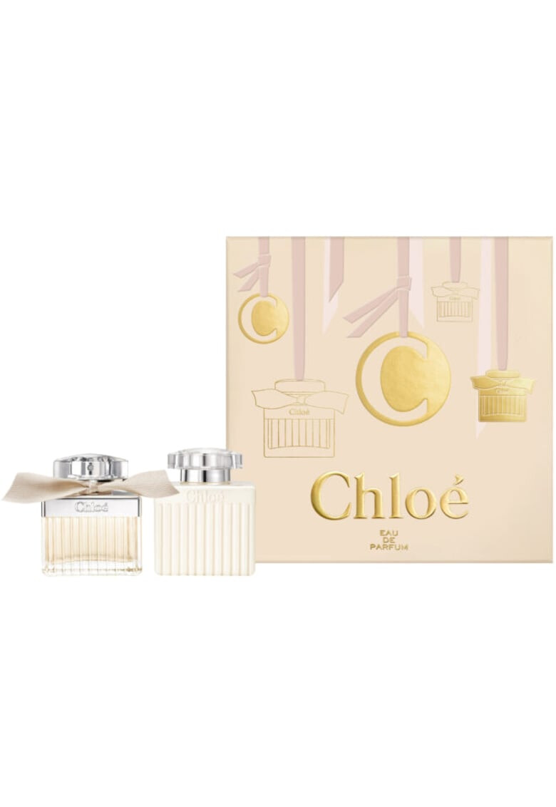 Chloé Set Chloe Signature Femei: Apa de Parfum 50 ml + lotiune de corp 100 ml - Pled.ro