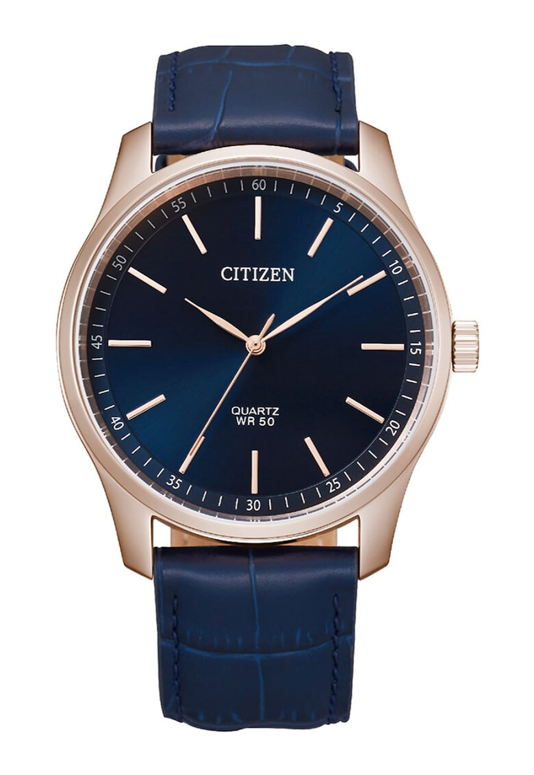 Citizen Ceas quartz cu o curea de piele - Pled.ro