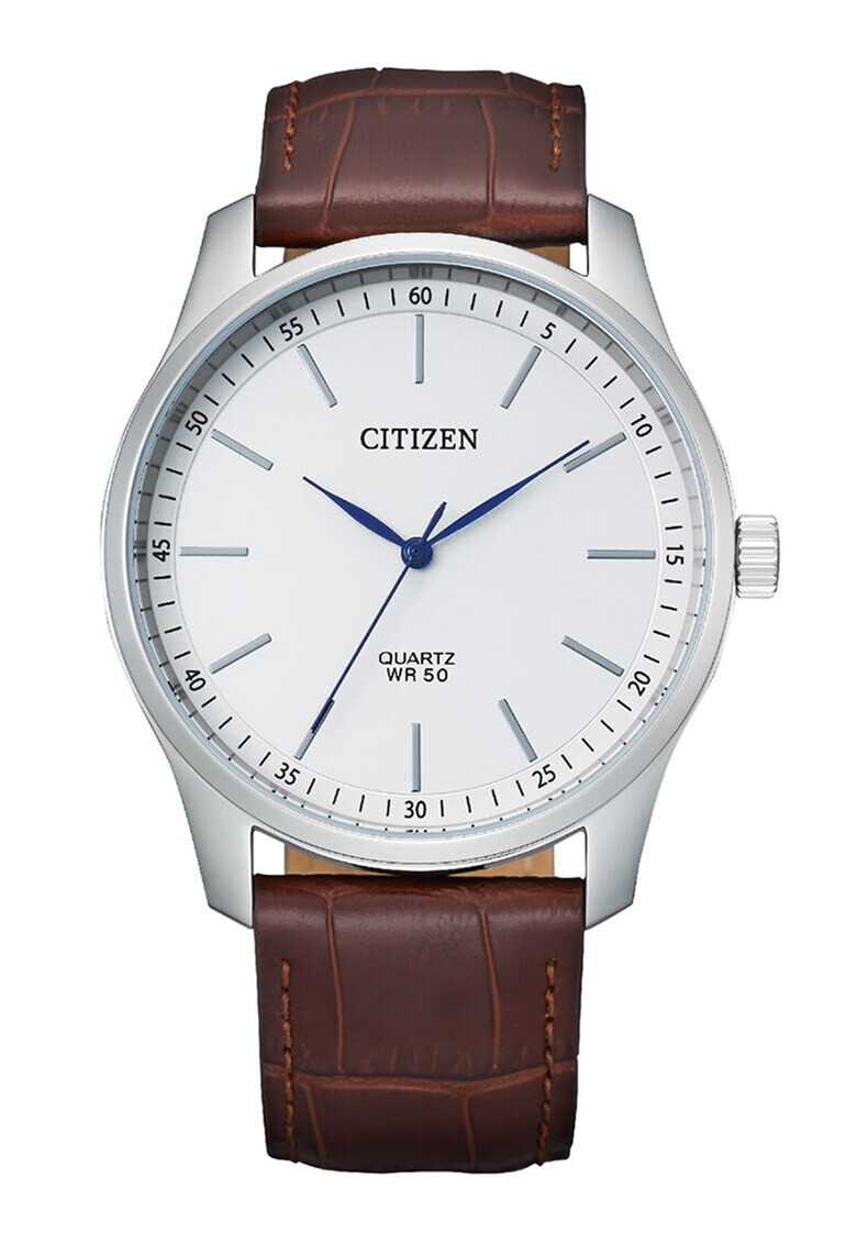 Citizen Ceas quartz cu o curea de piele - Pled.ro