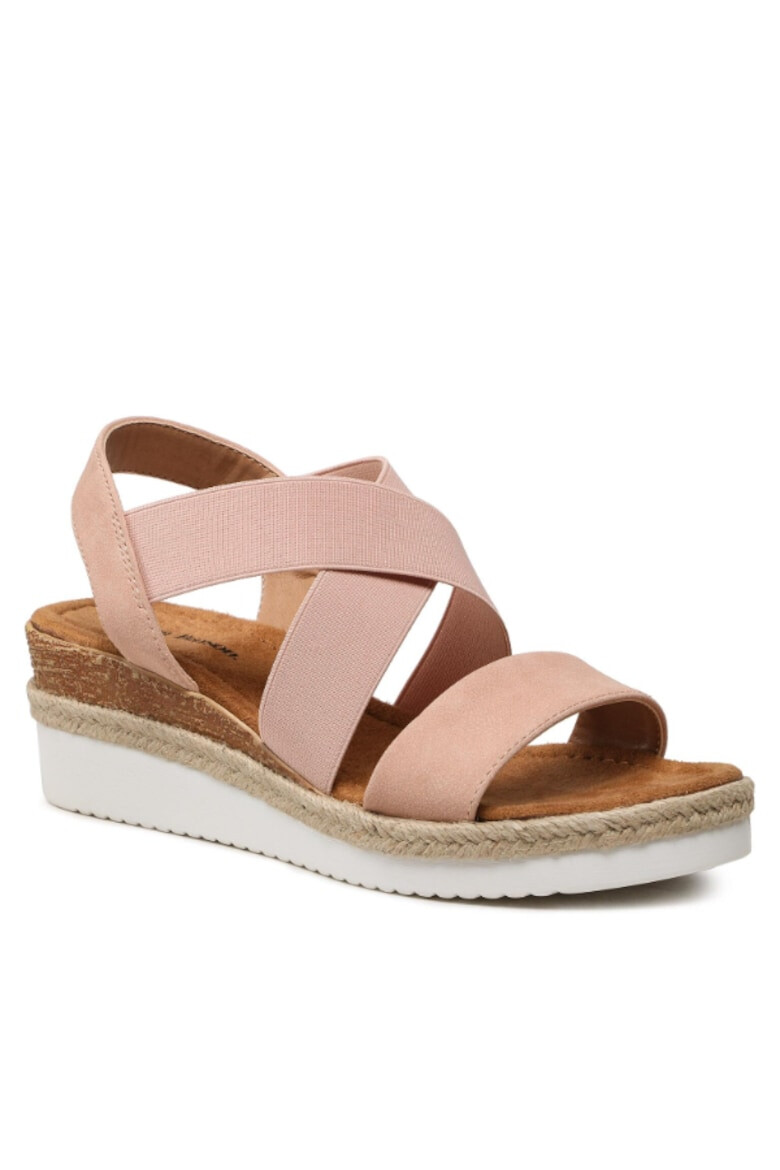 Clara Barson Espadrile dama Textil Roz 36655 - Pled.ro